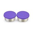 Lunchbots 4.5 oz Stainless Steel Dips in Purple (Set of 2) Sale