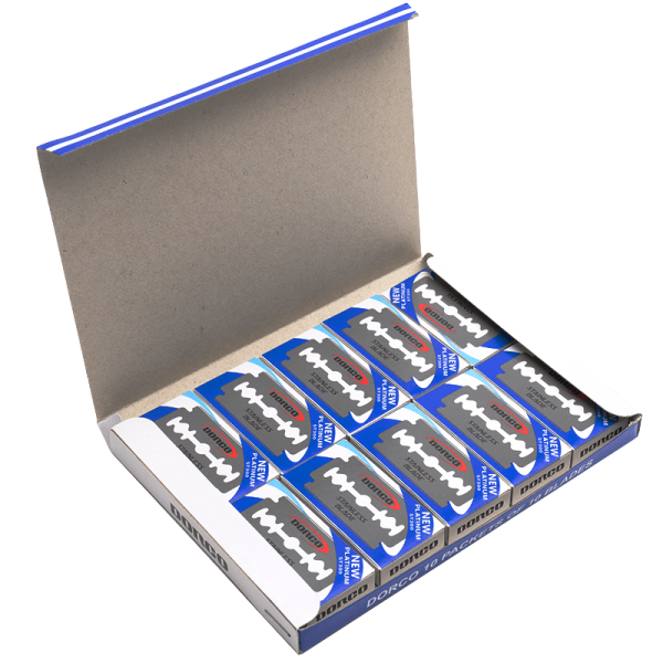 Dorco Double Edge Razor Blade Box Set 10Ct Online Sale