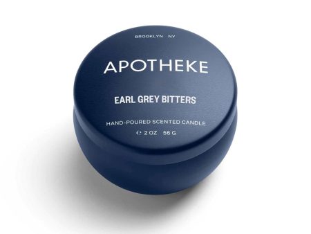 APOTHEKE Earl Grey Bitters Scented Candle in Mini Tin For Cheap