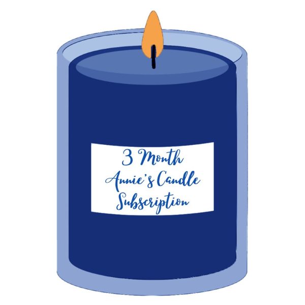 3 Month Annie s Candle Subscription Supply