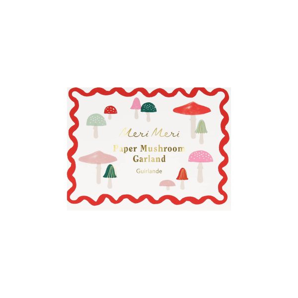 Meri Meri Honeycomb Mushrooms Mini Garland Online