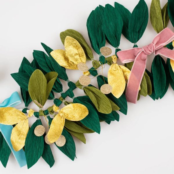 Meri Meri Paper Festive Foliage Garland For Cheap